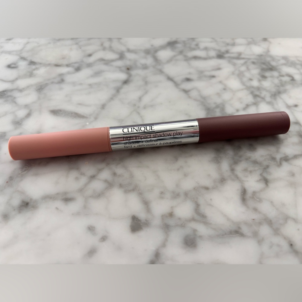 Clinique High Impact Shadow Play™ Shadow + Definer Rosé and Truffles NWT